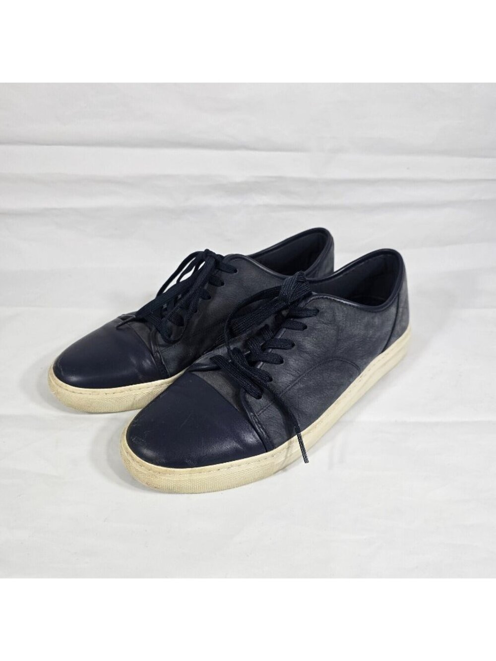 G/FORE Athletic Shoes Sneakers Men Size 10 G4MS19F07 Blue Leather Lace Up